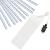 Instalatie de Craciun, 10 tuburi, 50cm, 480 LED, ploaie de meteoriti, alb Household NewTrend
