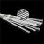 (DL) Instalatie de Craciun, 8 tuburi, 30cm, 144 LED, ploaie de meteoriti, galben Household NewTrend