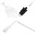 (DL) Instalatie de Craciun, 8 tuburi, 30cm, 144 LED, ploaie de meteoriti, galben Household NewTrend