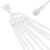 (DL) Instalatie de Craciun, 8 tuburi, 30cm, 144 LED, ploaie de meteoriti, galben Household NewTrend