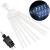 (DL) Instalatie de Craciun, 8 tuburi, 30cm, 144 LED, ploaie de meteoriti, alb Household NewTrend