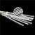 (DL) Instalatie de Craciun, 8 tuburi, 30cm, 144 LED, ploaie de meteoriti, alb Household NewTrend