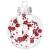 Set globuri de Craciun Inedit, 30 bucati, 7cm, transparente si rosu Household NewTrend