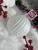 Set globuri de Craciun, 30 bucati, 8cm, 6 modele, alb Household NewTrend