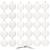 Set globuri de Craciun, 30 bucati, 8cm, 6 modele, alb Household NewTrend