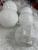 Set globuri de Craciun, 30 bucati, 8cm, 6 modele, alb Household NewTrend
