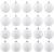 Set globuri de Craciun, 20 bucati, 8cm, alb perlat Household NewTrend