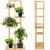 Stand de flori din lemn cu 6 etajere suport GA199, 102x40cm Household NewTrend