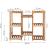 Stand de flori din lemn cu 8 etajere suport GA198, 85x70cm Household NewTrend