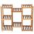 Stand de flori din lemn cu 8 etajere suport GA198, 85x70cm Household NewTrend