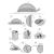Cort plaja si picnic semi-deschis Sersimo, protectie UV, 200x120x95cm, rosu Household NewTrend