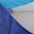 Cort plaja si picnic semi-deschis Sersimo, protectie UV, 200x120x95cm, albastru Household NewTrend