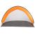 Cort plaja si picnic semi-deschis Sersimo, protectie UV, 200x120x110cm, portocaliu gri Household NewTrend