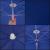 Umbrela de plaja pliabila, Sersimo BU022, 180cm, bleumarin Household NewTrend