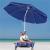 Umbrela de plaja pliabila, Sersimo BU022, 180cm, bleumarin Household NewTrend