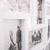 Rama foto de perete, colaj de 24 fotografii, 57x86cm, alb Household NewTrend