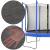 Plasa de siguranta si protectie trambuline, 396cm cu 8 stalpi interiori Household NewTrend