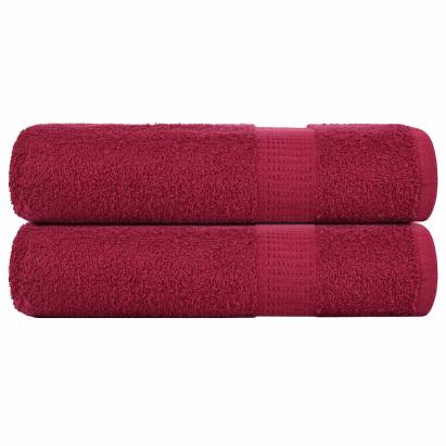 Prosoape de mână 2 buc Bordeaux 50x100 cm 360 g/m² 100% bumbac GartenMobel Dekor