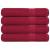 Prosoape 4 buc Bordeaux 100x200 cm 360 g/m² 100% bumbac GartenMobel Dekor