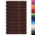 Prosoape 10 buc maro 100x200 cm 360 g/m² 100% bumbac GartenMobel Dekor