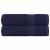 Prosoape de mână 2 buc Bleumarin 50x100 cm 360 g/m² 100% bumbac GartenMobel Dekor
