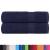 Prosoape de mână 2 buc Bleumarin 50x100 cm 360 g/m² 100% bumbac GartenMobel Dekor