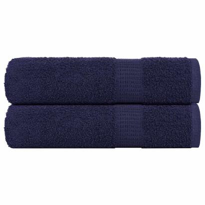 Prosoape de mână 2 buc Bleumarin 50x100 cm 360 g/m² 100% bumbac GartenMobel Dekor