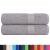 Prosoape de mână 2 buc Gri 50x100 cm 360 g/m² 100% bumbac GartenMobel Dekor
