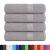 Prosoape de baie 4 buc Gri 100x150 cm 360 g/m² 100% bumbac GartenMobel Dekor