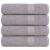 Prosoape de baie 4 buc Gri 100x150 cm 360 g/m² 100% bumbac GartenMobel Dekor