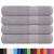 Prosoape pentru saună 4 buc Gri 80x200 cm 360 g/m² 100% bumbac GartenMobel Dekor