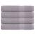 Prosoape pentru saună 4 buc Gri 80x200 cm 360 g/m² 100% bumbac GartenMobel Dekor