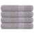 Prosoape 4 buc Gri 100x200 cm 360 g/m² 100% bumbac GartenMobel Dekor