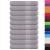 Prosoape 10 buc Gri 100x200 cm 360 g/m² 100% bumbac GartenMobel Dekor