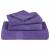 Prosoape pentru oaspeți 2 buc Violet 360 g/m² 100% bumbac GartenMobel Dekor