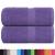 Prosoape pentru oaspeți 2 buc Violet 360 g/m² 100% bumbac GartenMobel Dekor