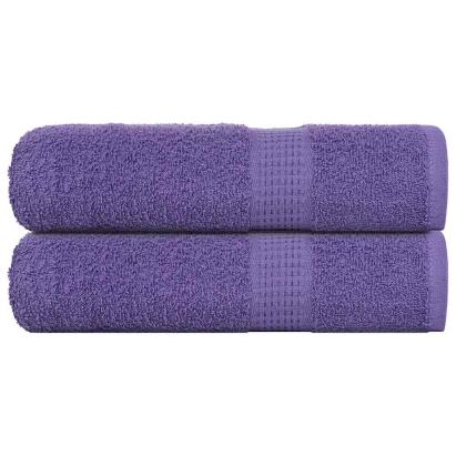 Prosoape de mână 2 buc Violet 50x100 cm 360 g/m² 100% bumbac GartenMobel Dekor