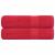 Prosoape de mână 2 buc Roșu 50x100 cm 360 g/m² 100% bumbac GartenMobel Dekor