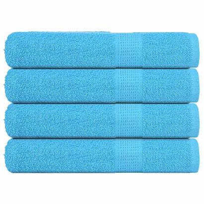 Prosoape pentru saună 4 buc turcoaz 360 g/m² 100% bumbac GartenMobel Dekor