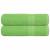 Prosoape de baie 2 buc Verde mere 100x150cm 360g/m² 100% bumbac GartenMobel Dekor