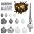 Brad de Crăciun artificial Alb 120 cm PVC GartenMobel Dekor