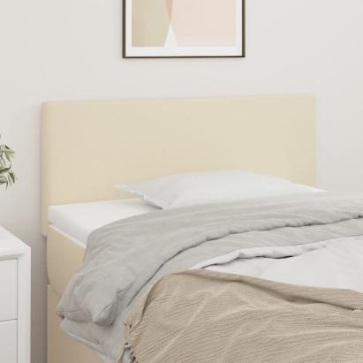 Tăblie de pat, crem, 80x5x78/88 cm, piele ecologică GartenMobel Dekor