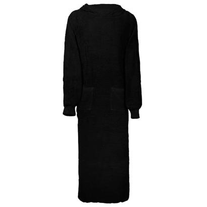 Rochie de Noapte Negru xxl Bumbac GartenMobel Dekor