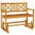 Bancă glisantă pentru grădină Maro 110 x 59 x 97cm GartenMobel Dekor