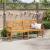 Bancă de grădină Maro 180 x 56 x 90cm Lemn masiv de acacia GartenMobel Dekor