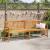 Bancă de grădină Maro 220 x 56 x 90cm Lemn masiv de acacia GartenMobel Dekor