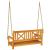 Leagăn de grădină Maro 119 x 35 x 47cm Lemn masiv de acacia GartenMobel Dekor
