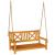 Leagăn de grădină Maro 119 x 35 x 47cm Lemn masiv de acacia GartenMobel Dekor