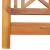 Leagăn de grădină Maro 119 x 35 x 47cm Lemn masiv de acacia GartenMobel Dekor