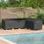 Husă pentru mobilier de exterior 286 x 222 x 80 cm GartenMobel Dekor